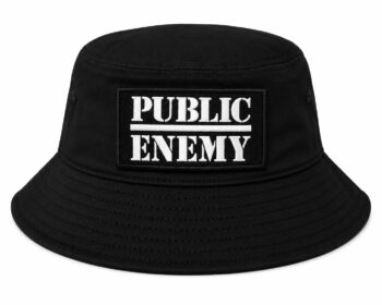 Public Enemy Bucket Hat with Embroidered Logo