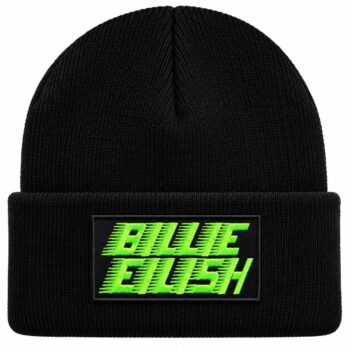 Billie Eilish Beanie with Embroidered Logo