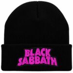 Black Sabbath Beanie with Embroidered Logo