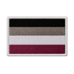 Asexual Pride Flag Patch - LGBTQ Pride