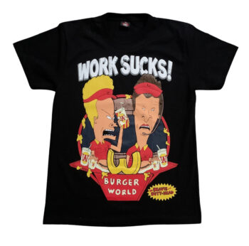 Beavis and Butthead Work Sucks Shirt