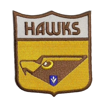 Hawthorn Football Club Hawks AFL Embroidered Patch