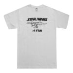 Funny Star Trek / Wars Shirt - Number 1 Fan