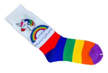 Rainbow Unicorn Socks