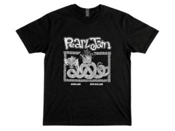 Pearl Jam Auckland Tour Event Tee - Taniwha Design